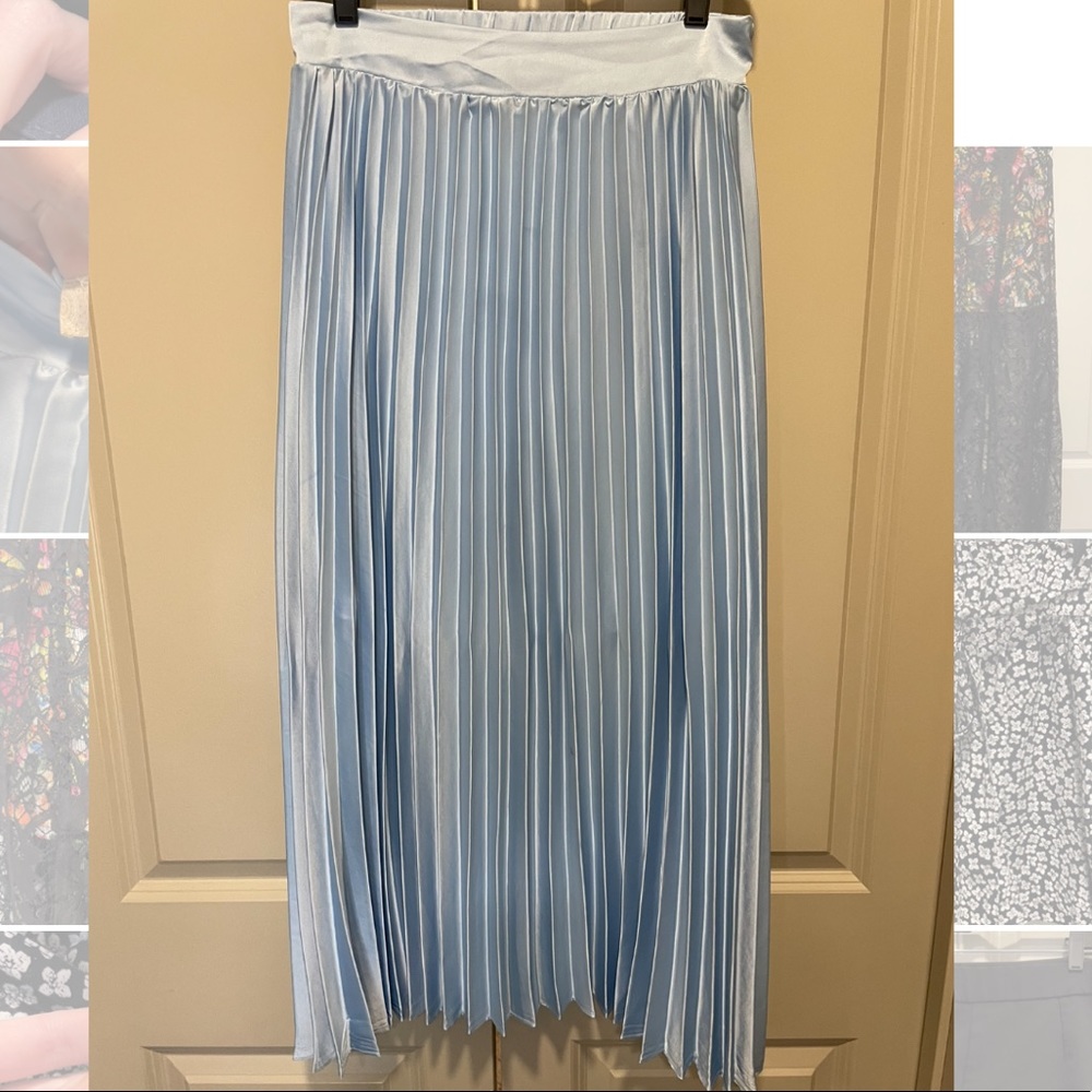 Light Blue Maxi Skirt